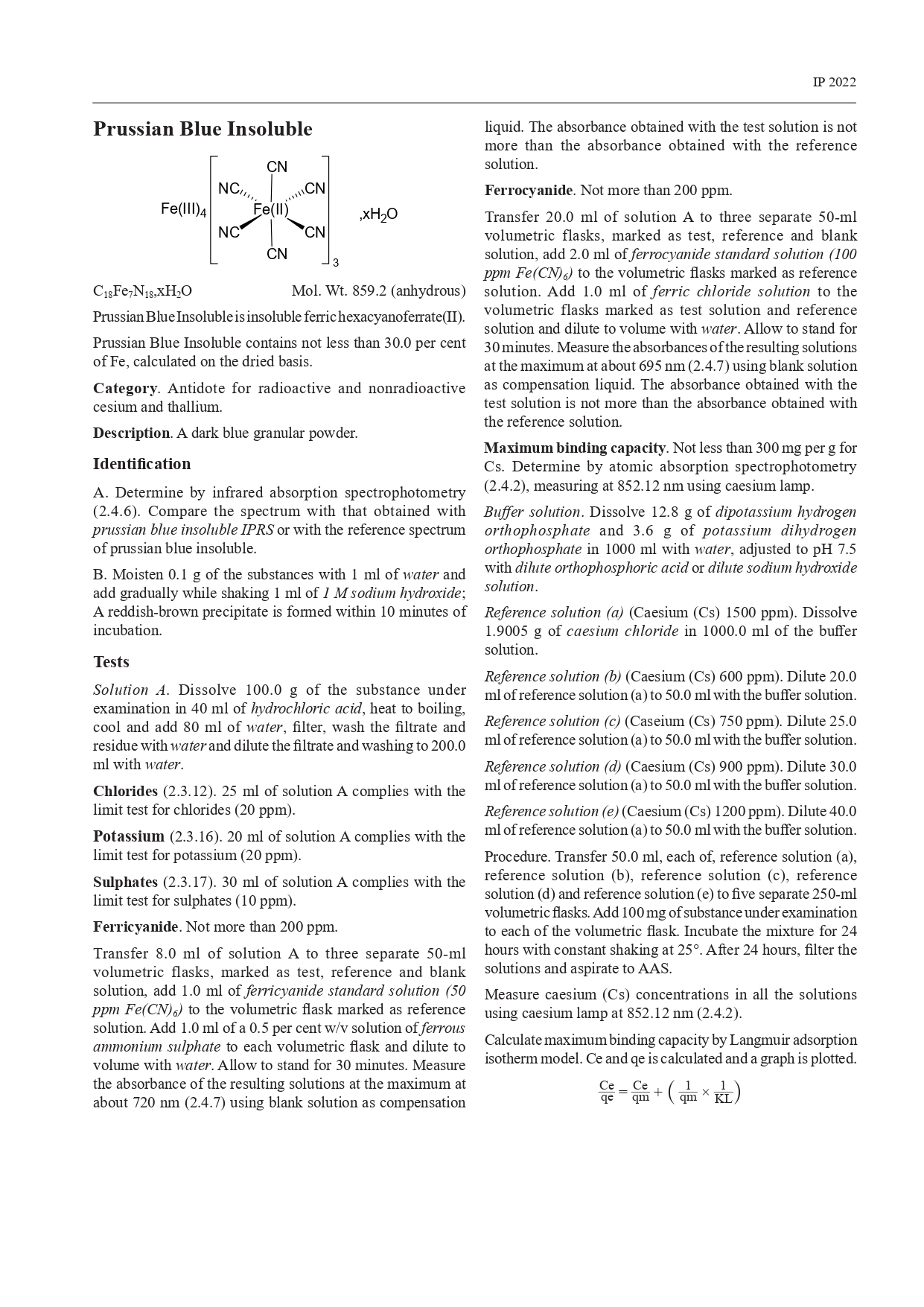 Prussian Blue Insoluble monographs with notice _page-0002.jpg